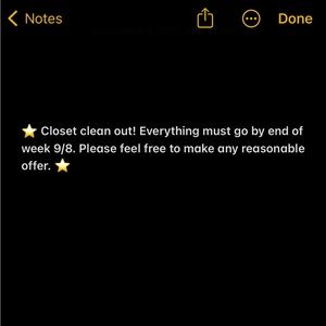 Close clean out!!! Everything must go